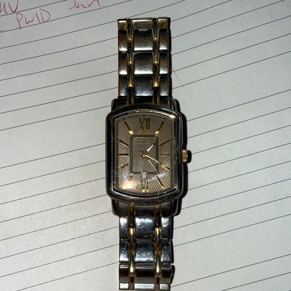Elegant Two-Tone Watch